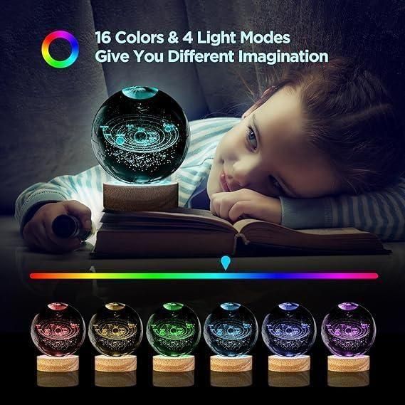 3D Crystal Lamp Ball(Assorted Design) | š„FLAT 50% OFF SALEš„