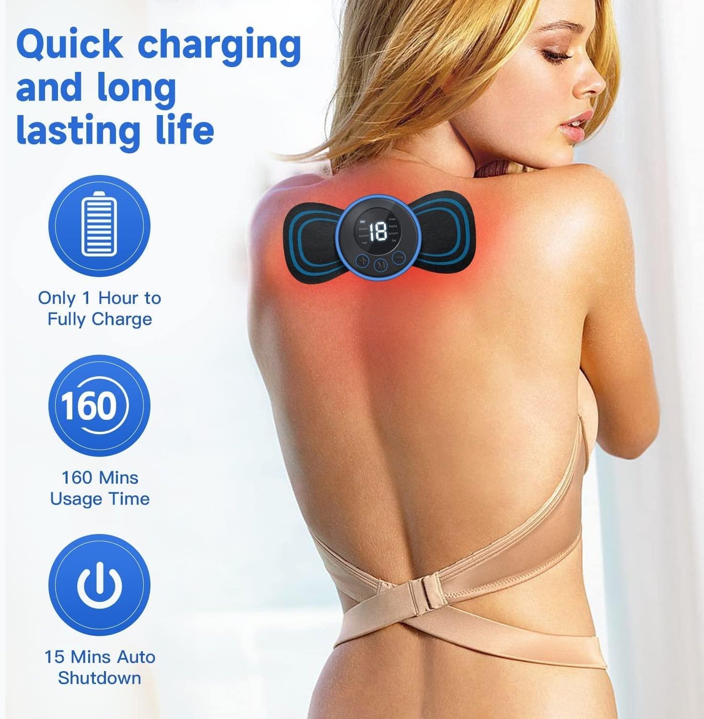 Wireless Portable body massager |🔥50% OFF SALE🔥+
