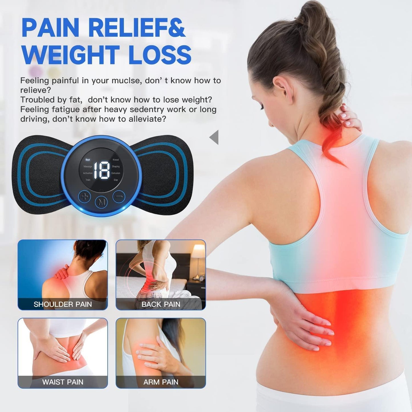 Wireless Portable body massager |🔥50% OFF SALE🔥+