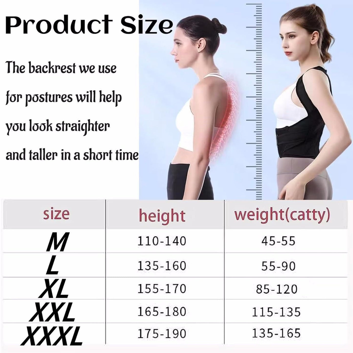 Adjustable Back Posture Corrector/ Slouching Relieve Pain Belt Women Men |🔥FLAT 50% OFF SALE🔥
