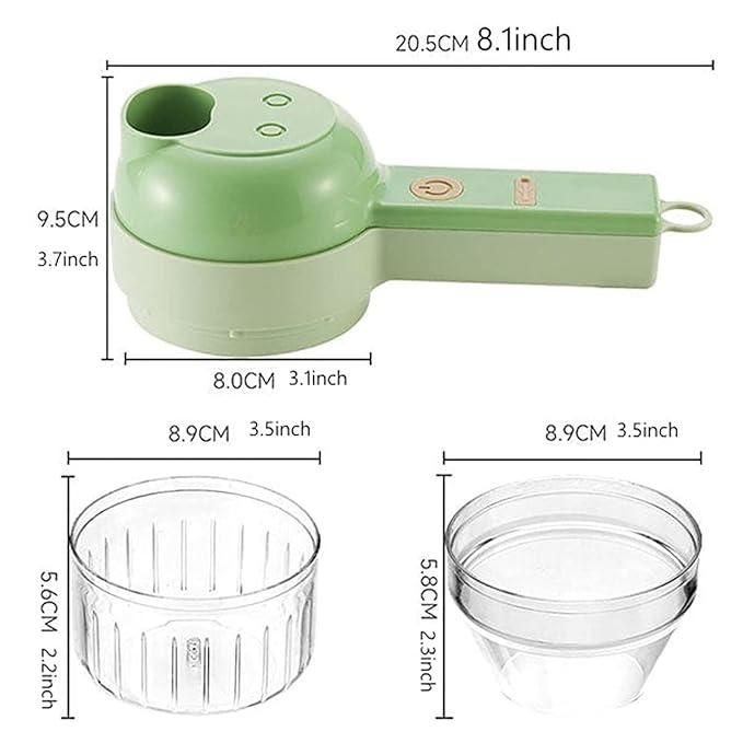 4 in 1 Portable Electric Vegetable Cutter Set |š„50% OFF SALEš„