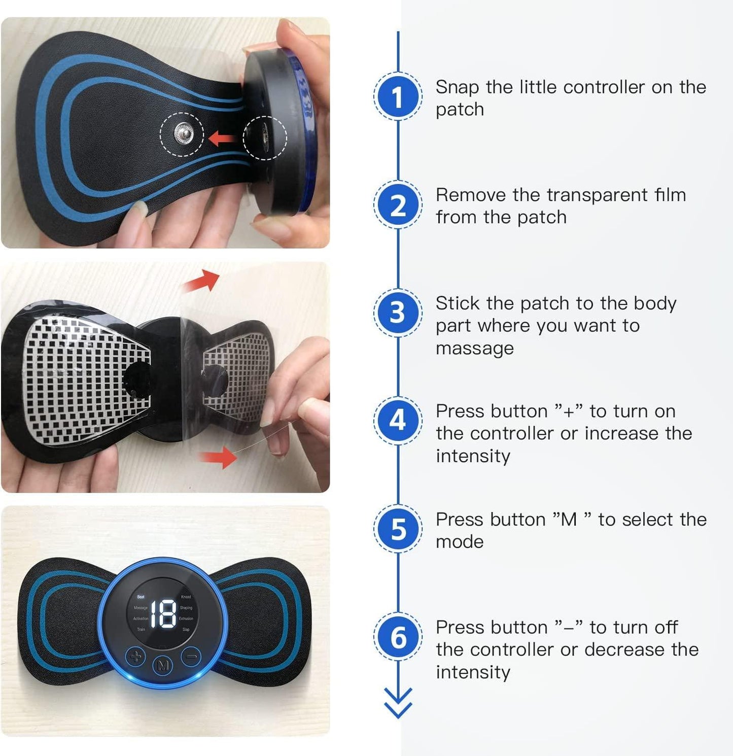 Wireless Portable body massager |🔥50% OFF SALE🔥+