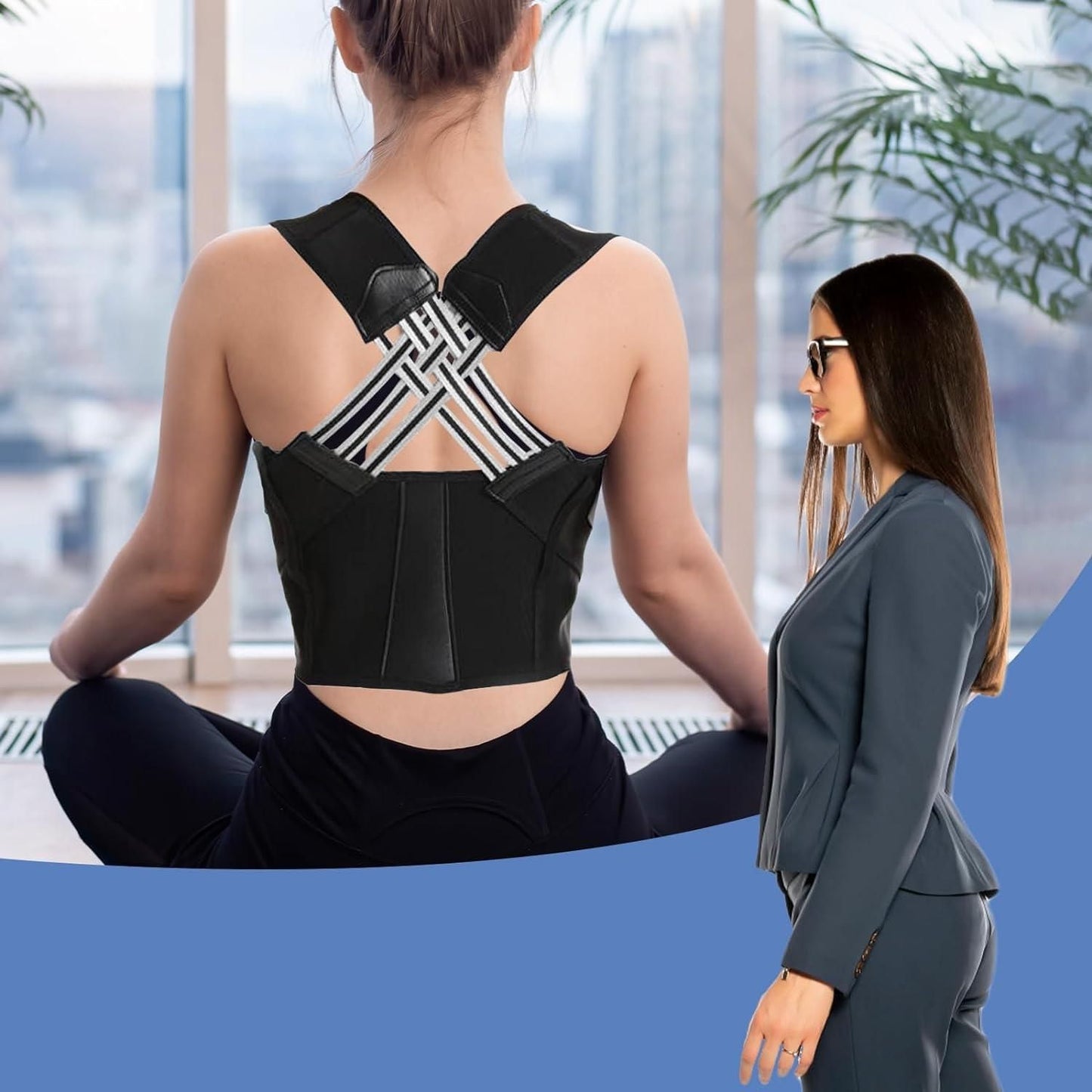 Adjustable Back Posture Corrector/ Slouching Relieve Pain Belt Women Men |🔥FLAT 50% OFF SALE🔥