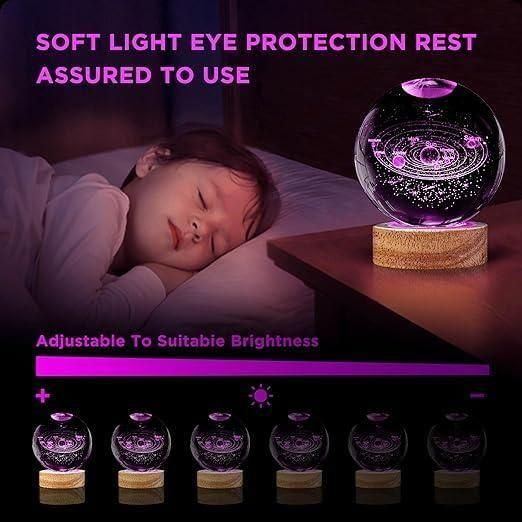 3D Crystal Lamp Ball(Assorted Design) | š„FLAT 50% OFF SALEš„