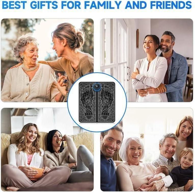 Vibrating Bubble Electric Ems Foot Massager Pad |đ„50% OFF SALEđ„