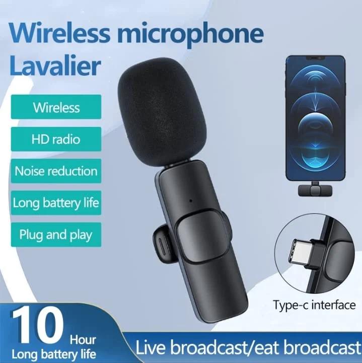 IMPORTED WIRELESS LAVALIER MICROPHONE AUDIO VIDEO RECORDING |š„50% OFF SALEš„
