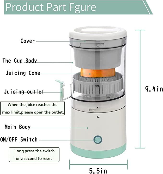 Electric Citrus Juicer: Ideal for juicing halved citrus fruits|š„50% OFF SALEš„