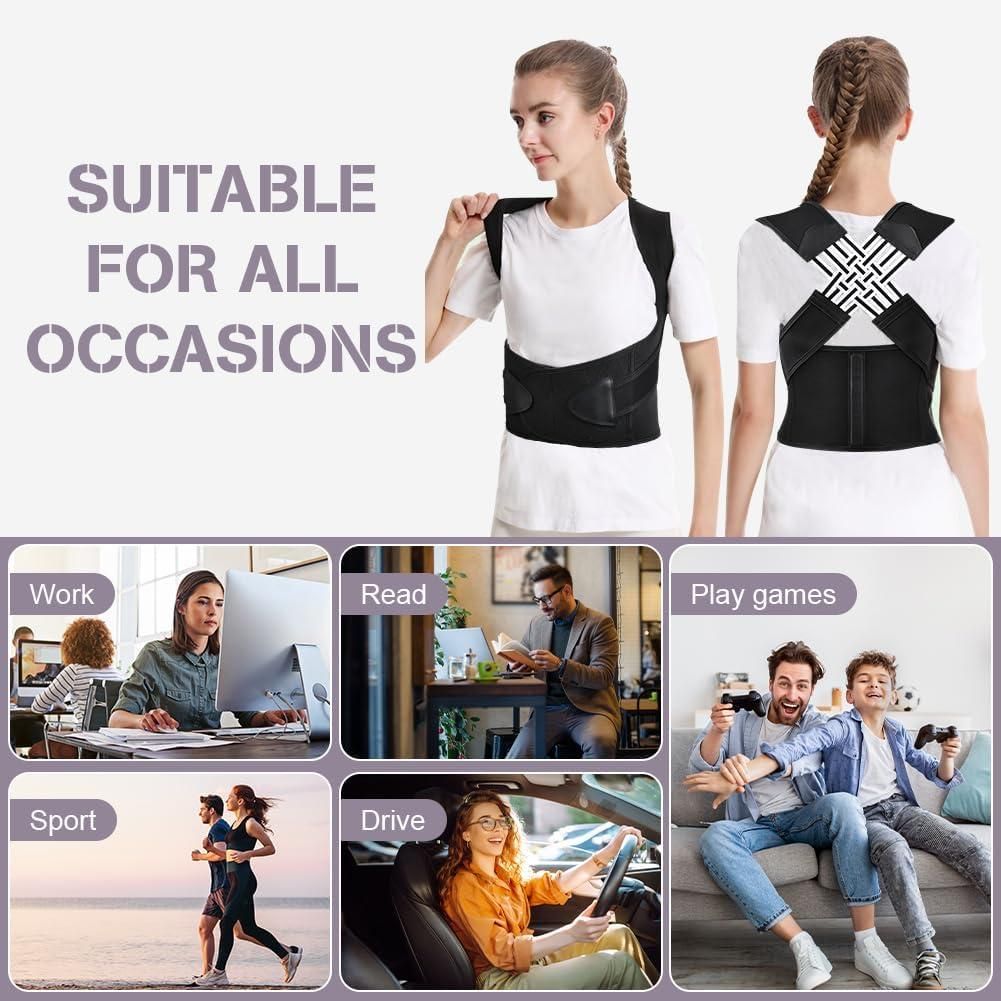 Adjustable Back Posture Corrector/ Slouching Relieve Pain Belt Women Men |🔥FLAT 50% OFF SALE🔥