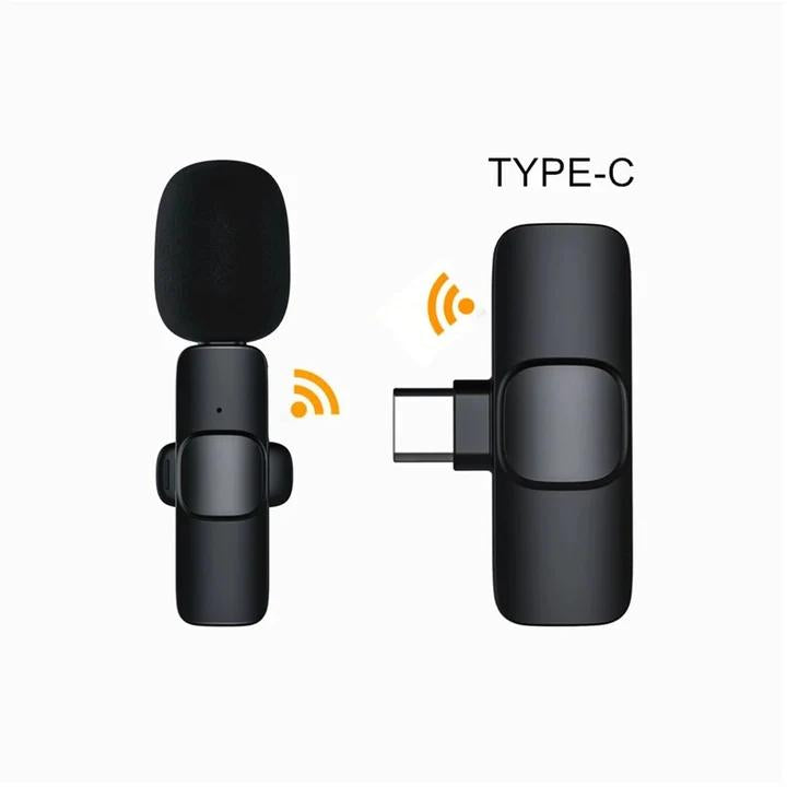 IMPORTED WIRELESS LAVALIER MICROPHONE AUDIO VIDEO RECORDING |š„50% OFF SALEš„