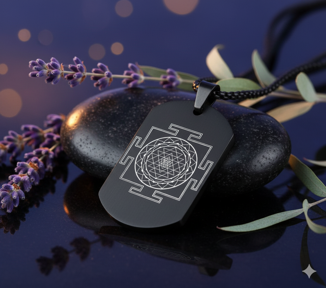 Prosperity Shree Yantra Chain Necklace