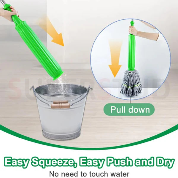 Self-Twisting Rotating Water Mop – 🔥 70% OFF SALE |🔥