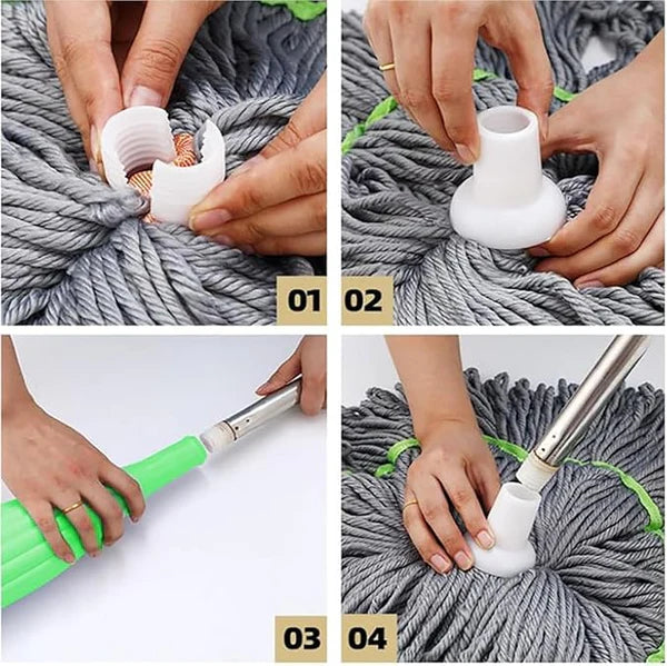 Self-Twisting Rotating Water Mop – 🔥 70% OFF SALE |🔥