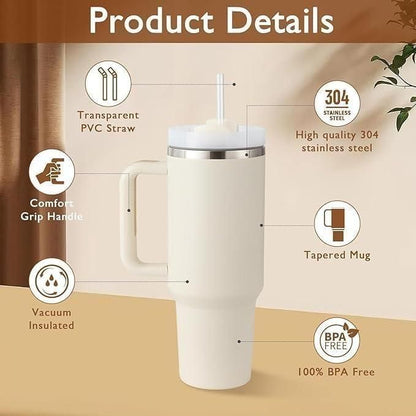 Stainless Steel Cup Vacuum Insulated Tumbler for Water  |🔥50% OFF SALE🔥