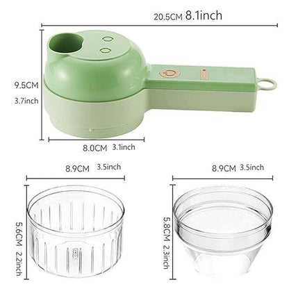 4 in 1 Portable Electric Vegetable Cutter Set |🔥50% OFF SALE🔥