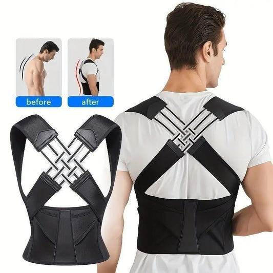 Adjustable Back Posture Corrector/ Slouching Relieve Pain Belt Women Men |🔥FLAT 50% OFF SALE🔥
