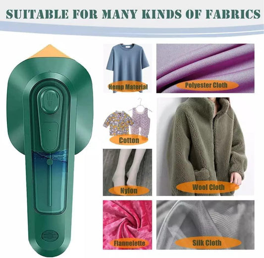 Portable Iron Travel Steamer for Clothes Mini Handheld Press Support Dry And Wet Ironing Small Size Irons Suitable for Outing & Home |🔥50% OFF SALE🔥
