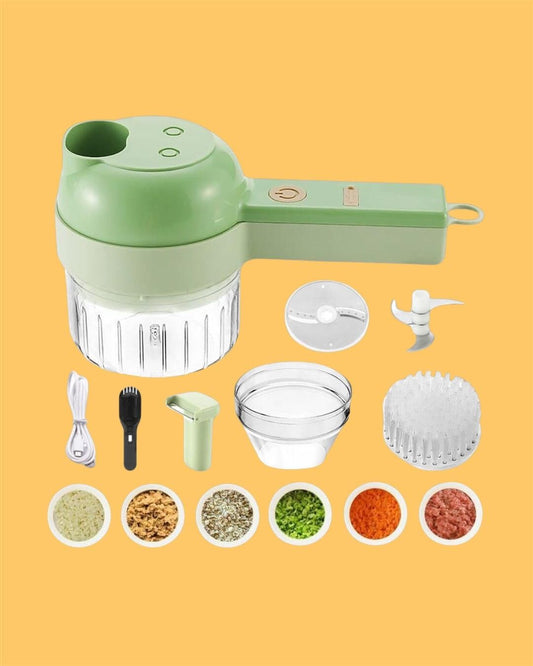 4 in 1 Portable Electric Vegetable Cutter Set |🔥50% OFF SALE🔥
