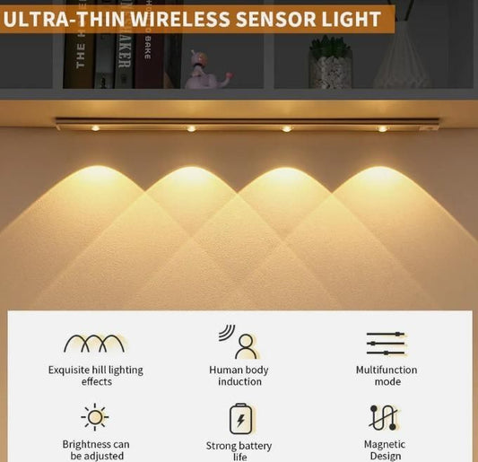 LED PIR Motion Sensor Cabinet  With USB Rechargeable |🔥50% OFF SALE🔥