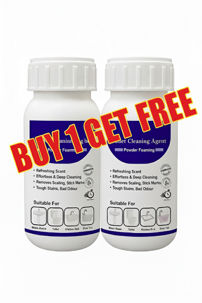 Toilet Cleaning Agent 100 gm (Pack of 2) | Buy 1 Get 1 Free @ ₹549