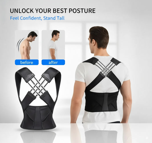 Adjustable Back Posture Corrector/ Slouching Relieve Pain Belt Women Men |🔥FLAT 50% OFF SALE🔥